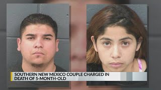 NM man charged in death of infant; mother faces child abuse charge