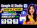 Google AI Studio Setup in 2 second ! 🚀 Create Project & Generate FREE Gemini API Key (2026)