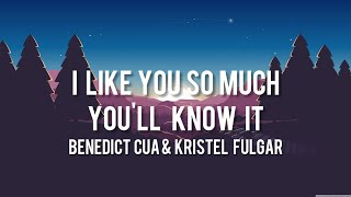 I LIKE YOU SO MUCH, YOU'LL KNOW IT - BENEDICT CUA & KRITSEL FULGAR LYRICS
