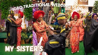 THE BEST IGBO TRADITONAL MARRIAGE  EVER!!! (BTS INCLUDED😂).MY SISTER'S BEAUTIFUL TRADITONAL MARRIAGE