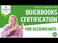 How to complete the QuickBooks certification for accountants