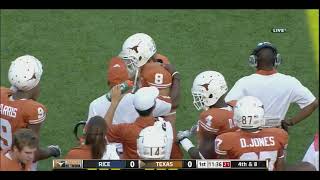 2011 Texas Longhorns vs Rice Owls