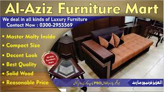 New Luxury Royal Class Furniture Available at Al Aziz Furniture Mart Contact No 03002955569