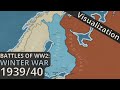 Animation of World War II battles: The Winter War (1939/40) #2