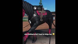 come to the barn w/ me! (after school edition) // STRIDEWAY RP // #strideway #roblox #horse #fypシ