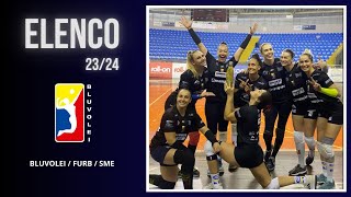 Elenco do BLUVOLEI / FURB / SME | Temporada 23/24