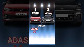 2023 Hyundai Verna Vs Volkswagen Virtus GT 🔥 | #shorts #viral