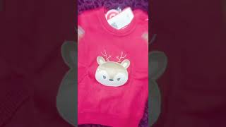 Firstcry winter shopping haul/Sweaterhaul#unboxing#babyhug#babygirl#viral#Firstcryhaul#shorts