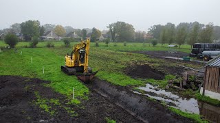 Slootgraven | Komatsu pc 138 | Moerasservice noord