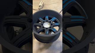 This Wheel Cost $250 to Powder Coat #powdercoating #wheel