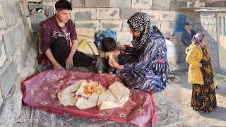 Ghahr Mohammad, a boy against food needs and mother's request from the viewers for help