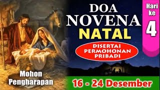 DOA NOVENA NATAL Hari ke-4 : Mohon Pengharapan ( Disertai Permohonan Pribadi ) | Doa Katolik