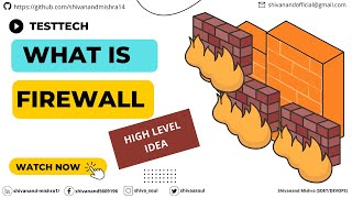 What is Firewall | QA community | Devops | SDET | Tech Overview