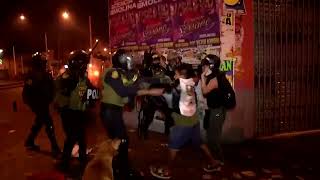 Several injured in Peru's nationwide protests