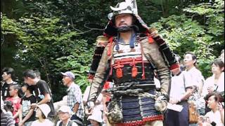 春日山神社で行われた武てい式2009