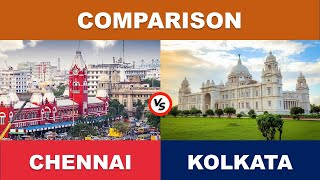 Chennai VS Kolkata comparison | COMPARING WORLD