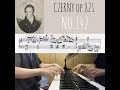 【czerny op.821 no.142番】ツェルニー 8小節の練習曲 第142番