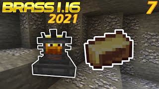 Lets Play Brass 1.16 Unedited EP 7 - How to make Brass in Create Mod! Zombie Apocalypse!