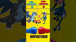 Mega Charizard vs Bond Greninja||Who is Strong 😡||#anime #shortsfeed #pokemon #shorts @PokeUltraD