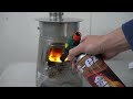 diy 迪卡儂柴火爐改造育空爐 modify decathlon wood stove with chimney