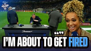 CHAOS! Thierry, Micah & Carra can't believe what Kate Abdo said 😂 | | UCL Today | CBS Sports Golazo