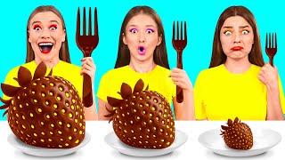 Big, Medium and Small Plate Challenge | Funny Moments by Crazy DO