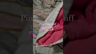 Pink Palm Puff unboxing @pinkpalmpuff  #preppyvibes #skincare #preppy