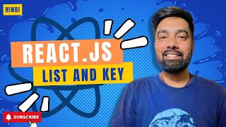 React List and Keys Hindi - 18 (React Tutorial) - Az Bytes