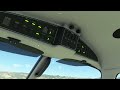 flying the fsr500 piper m500 from boonville to ells willits in microsoft flight simulator