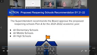 OCS School Board Work Session - March 22, 2021