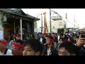 【4k撮影】2018魚吹八幡神社秋祭り宵宮　坂上屋台出発式