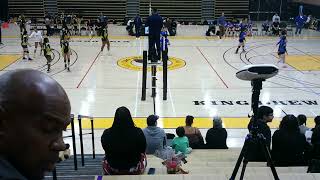 LA high vs King Drew volleyball games playoff p3