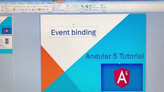 Angular 5 Event Binding