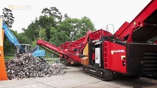 Hammel Red Giant - Mobile Metallaufbereitungsanlage im Recycling Einsatz