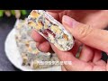 easy homemade nougat better than store bought 簡単手作りヌガー：市販品より美味しい！간단한 수제 누가 매장에서 사는 것보다 맛있어요 牛轧糖