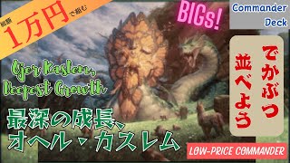 【EDH】低予算デッキ。初心者必見。最深の成長、オヘル・カスレム。Ojer Kaslem, Deepest Growth