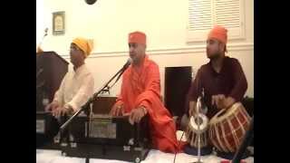 Swami Nalinanand Giri Ji: Gurbani Shabad Kirtan at Gur Gian Sagar Gurudwara Sahib, Burtonsville MD