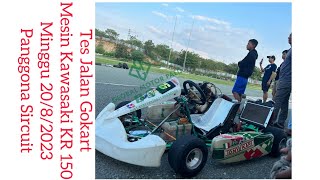 Panggona Circuit Sirkuit Sircuit Arena Gokar Gokart Racing Mesin Engine Ninja R RR 150cc 2 Tak