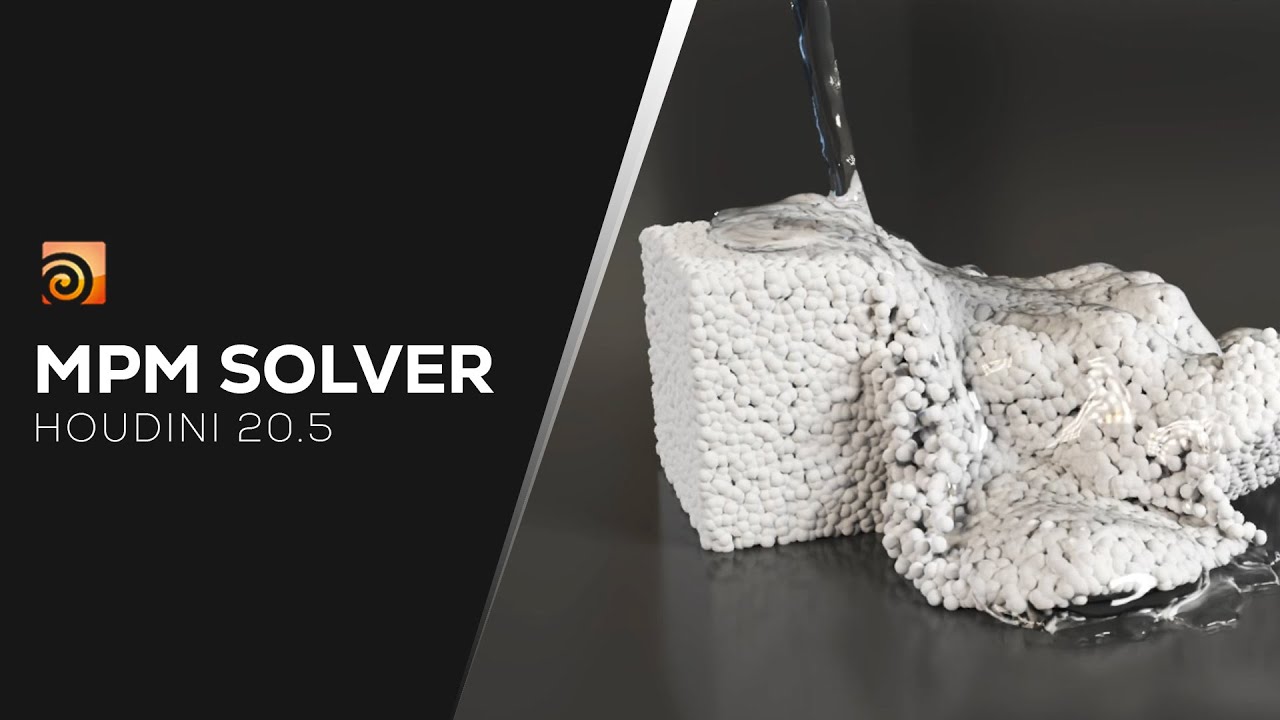 Mpm Solver Houdini 20 5 Tutorial Youtube