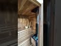 most popular smartmak wood outdoor square sauna room