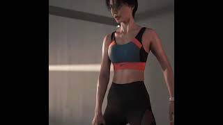 Fitness Girl Workout Exercise Gym 17 #shorts
