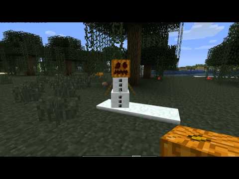 Minecraft - How to make a Snowman Minecraft - How to make a Snowman