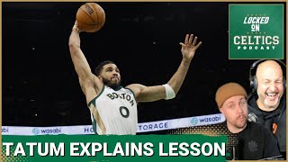 Rajon Rondo "retires" and Jayson Tatum, Boston Celtics explain important lesson