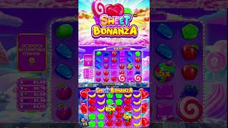 🍭SWEET BONANZA 🎁СЛОВИЛ БОНУСКУ ПО 3$😱 #shorts #slot #рек #занос #bonus #like #sweet #bonanza #top