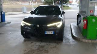 Alfa Stelvio Q4 consumption test - 210hp diesel