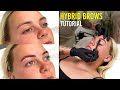 HD Brow BrowStay Hybrid Tint Tutorial By Huyana Beauty