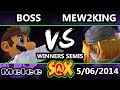 S@X Weekly - Boss (Doctor Mario) Vs. CT EMP | Mew2King (Sheik) SSBM Winners Semis - Melee