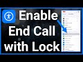 How To End Calls With iPhone Side Button