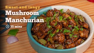 Mushroom Manchurian | Chinese Starters | Mushroom Starters | Mushroom Recipes | Cookd