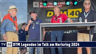 RE-LIVE: DTM Legenden Strietzel Stuck, Harald Grohs, Altfrid Heger und Rainer Braun im Gespräch 2024